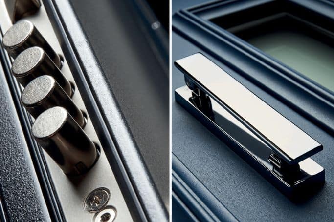 aluminium doors accessories & security