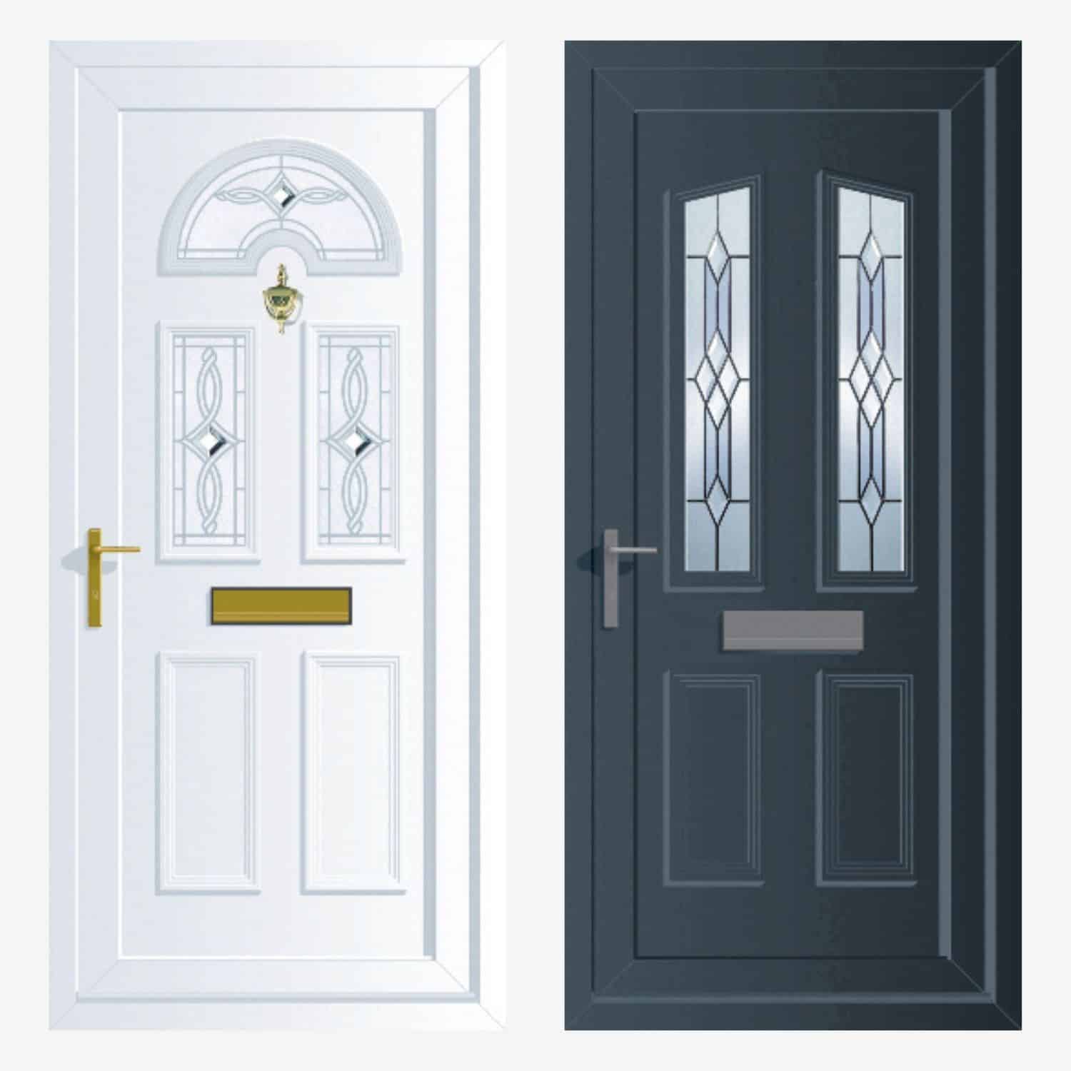 pvc u panel door