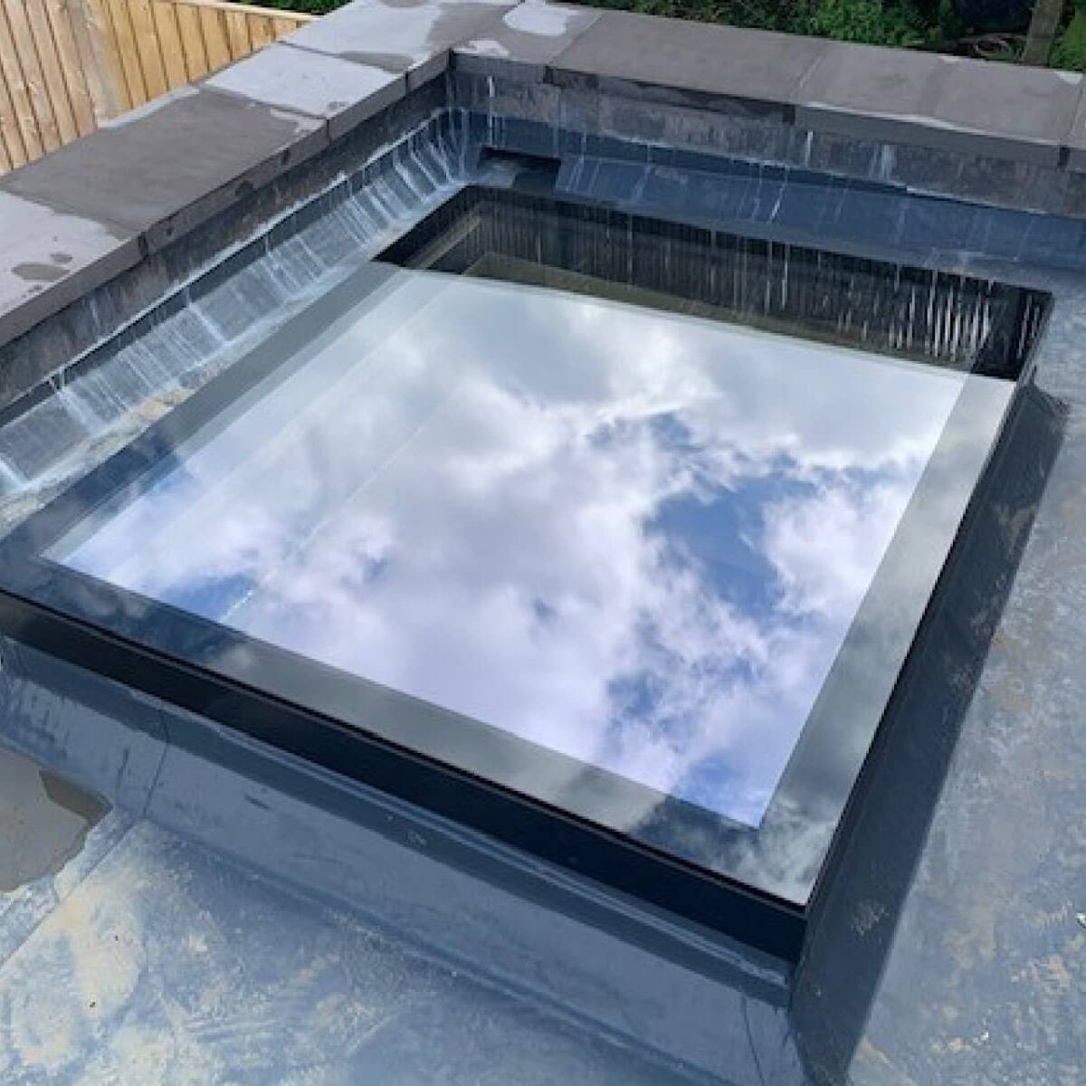 integrated fixed rooflights