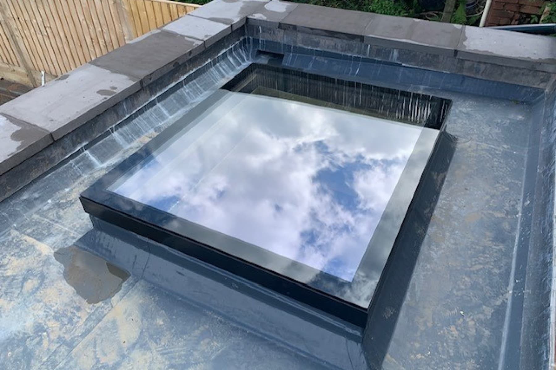 integrated fixed rooflights