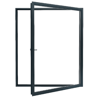casement steel look windows